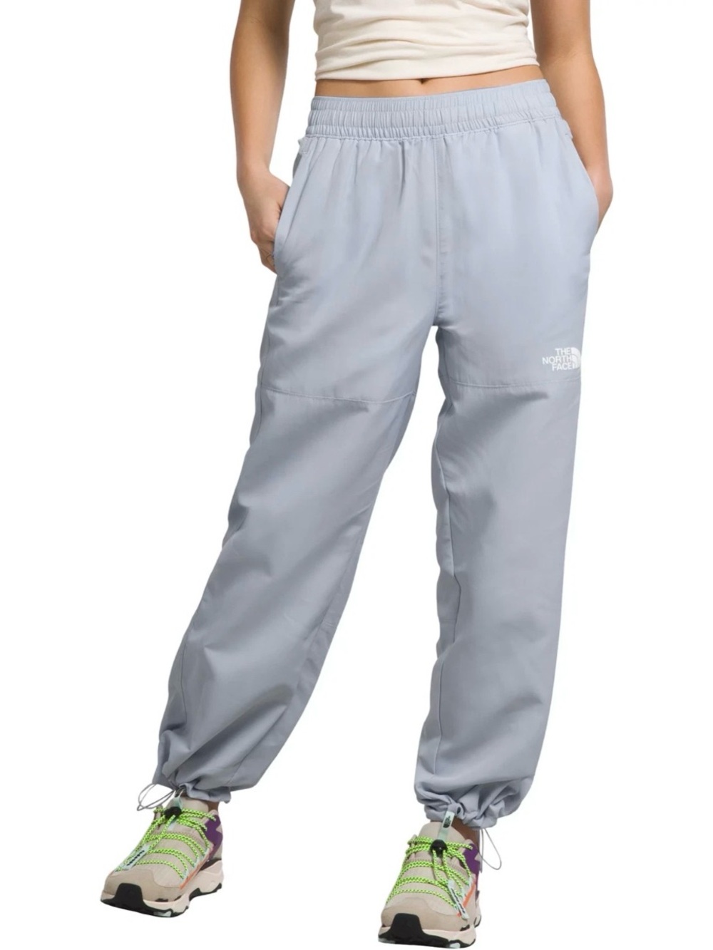 The North Face Light Gray Wide Leg Pants